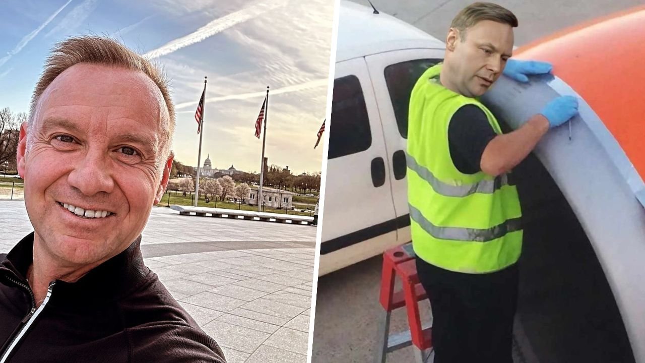 Andrzej Duda ma problemy. Jego samolot nie chce odpalić. Internauci wyśmiewają memami!