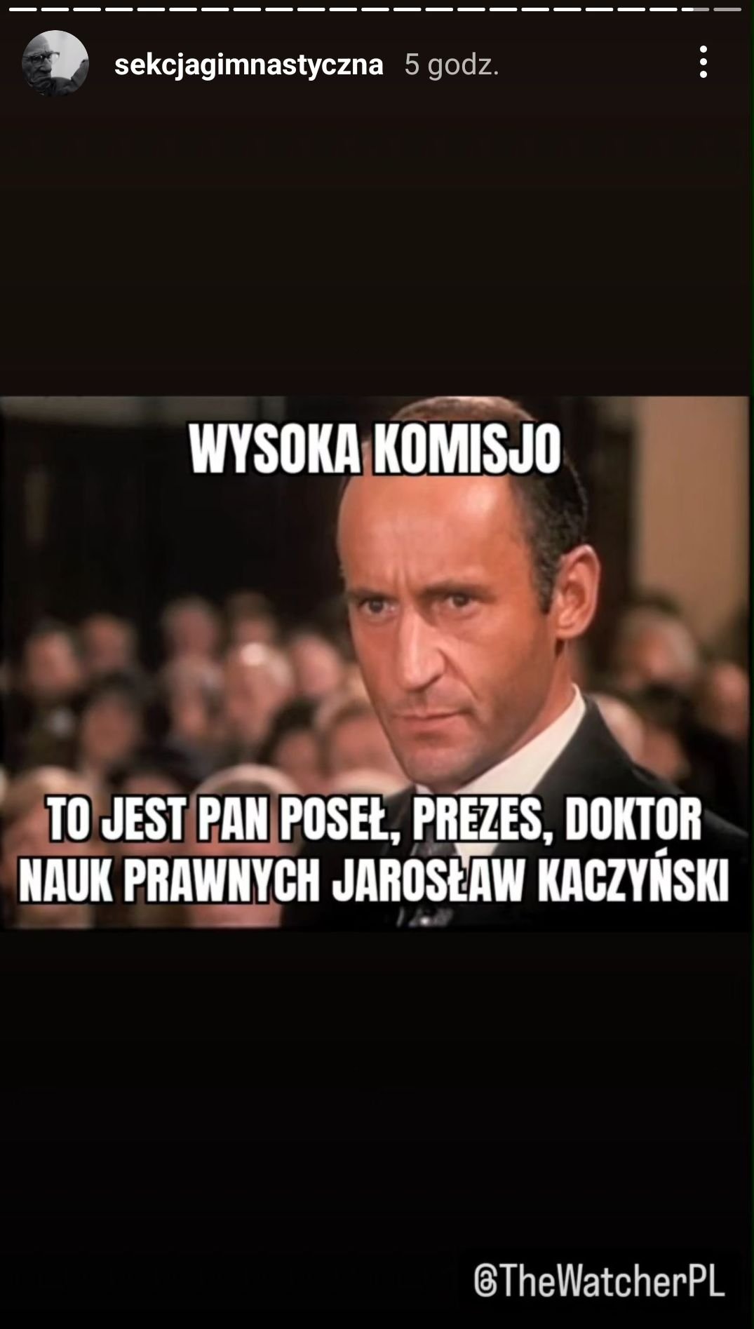 Jarosław Kaczyński, Mariusz Gosek, memy