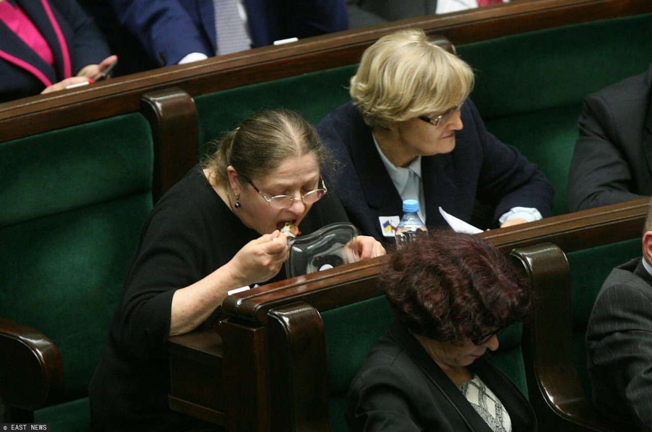 Krystyna Pawłowicz je w Sejmie