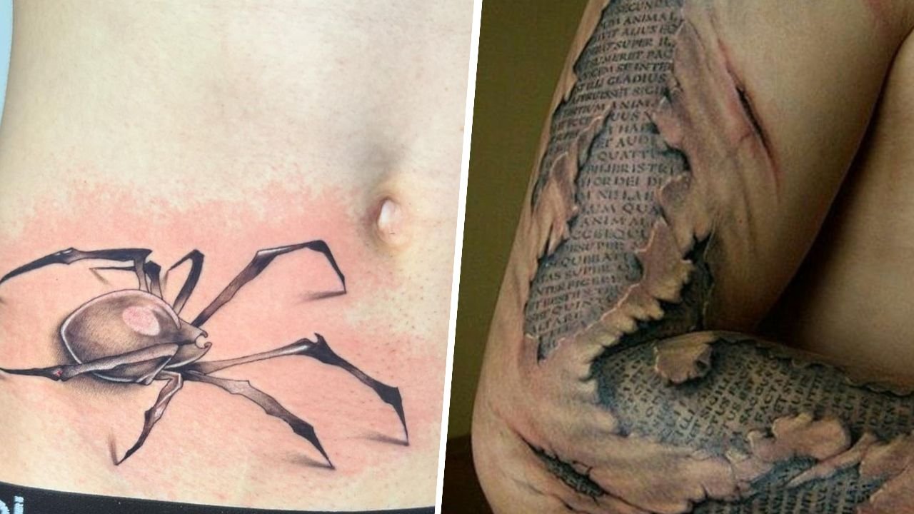 #tattoo3D - tatuaż 3D. Oto projekty, które wyglądają, jak żywe