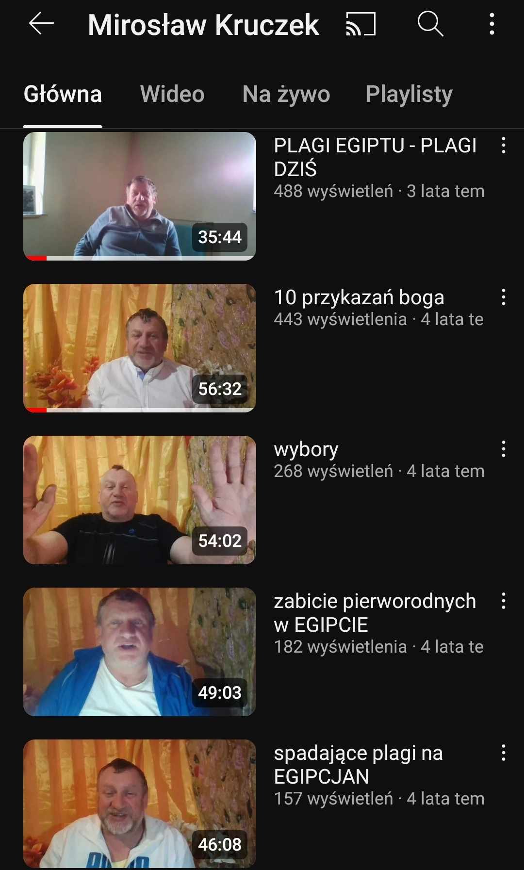 screen z YouTuba