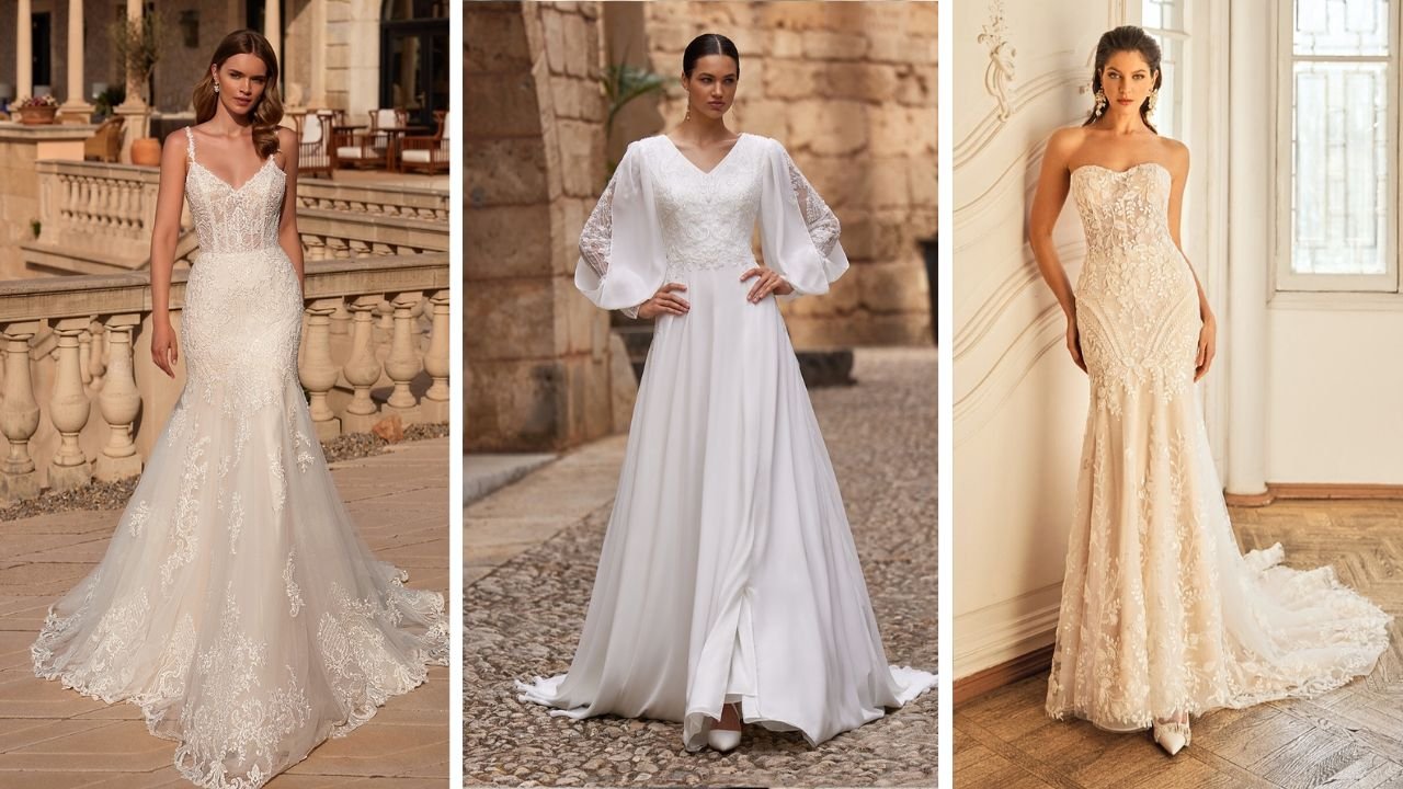 Najpiękniejsze suknie ślubne na wiosnę 2024. 15 modnych propozycji