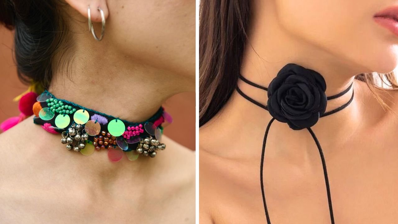 Naszyjnik choker — modne propozycje na lato 2024