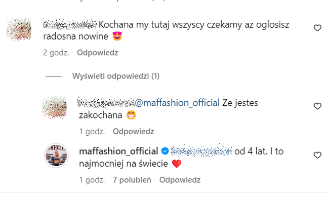 Maffashion o miłości