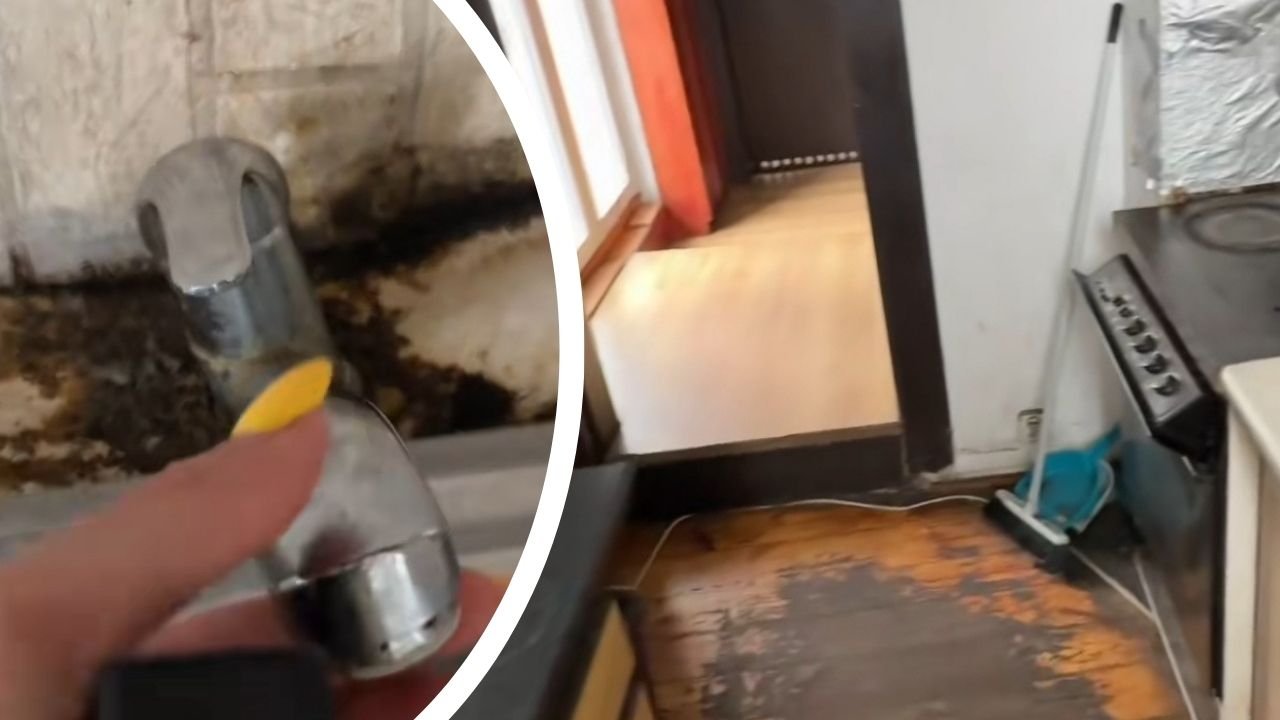 Mała kuchnia w hostelu wyglądała nagannie. Remont tchnął w nią nowe życie