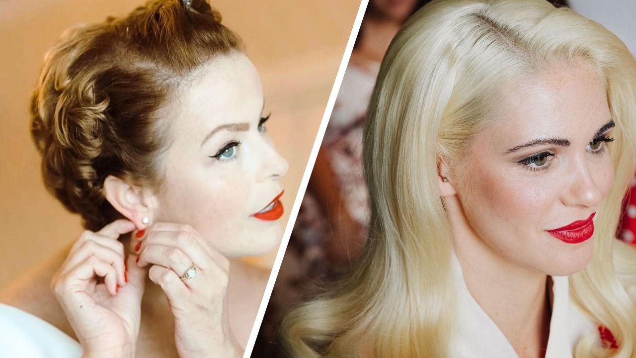 Fryzury ślubne w stylu retro. Fale Marcela, beehive i inne modne propozycje