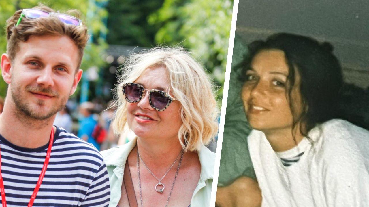 Małgorzata Ostrowska-Królikowska na starych zdjęciach. Fani: "Antek to kopia ojca. Identyczny"
