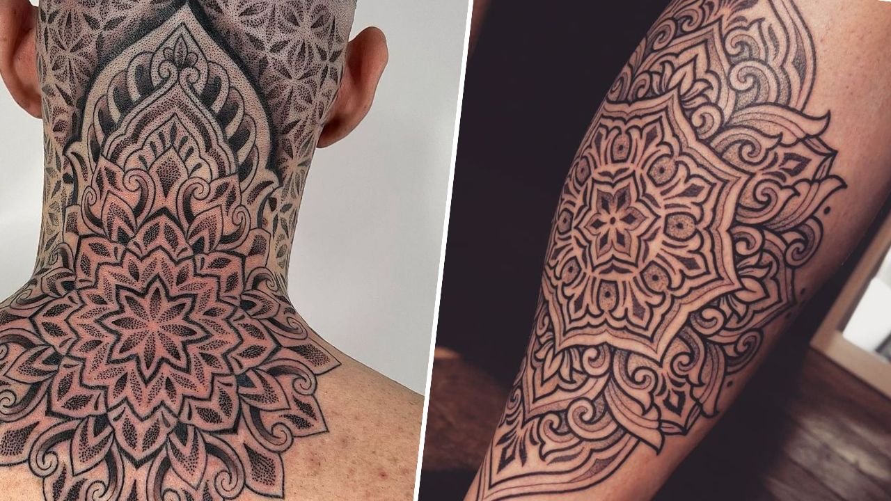 #mandalatattoo - tatuaż mandala. Piękne projekty o szczególnym znaczeniu