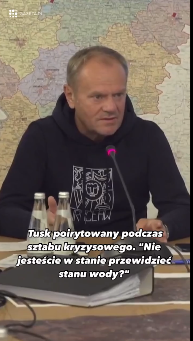 Donald Tusk, bluza z kapturem