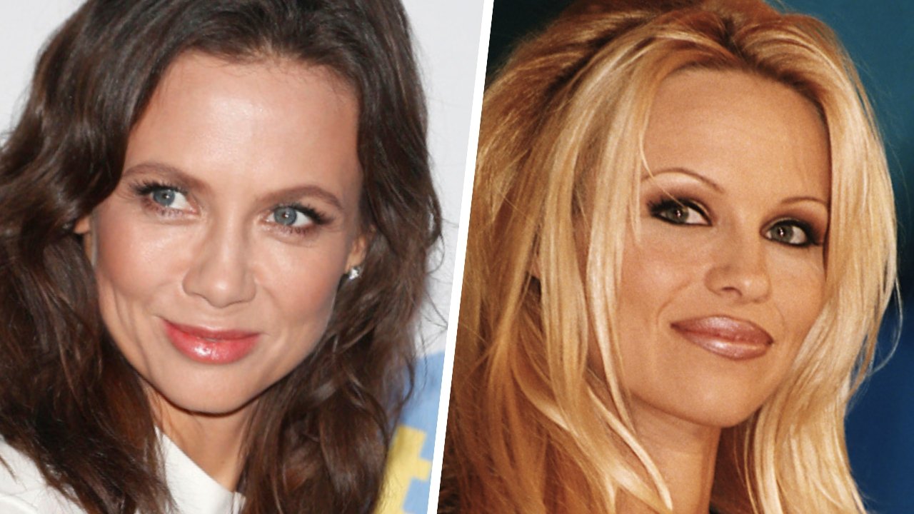 Kinga Rusin prawie jak Pamela Anderson. Pluska się w czerwonym kostiumie na Rodos