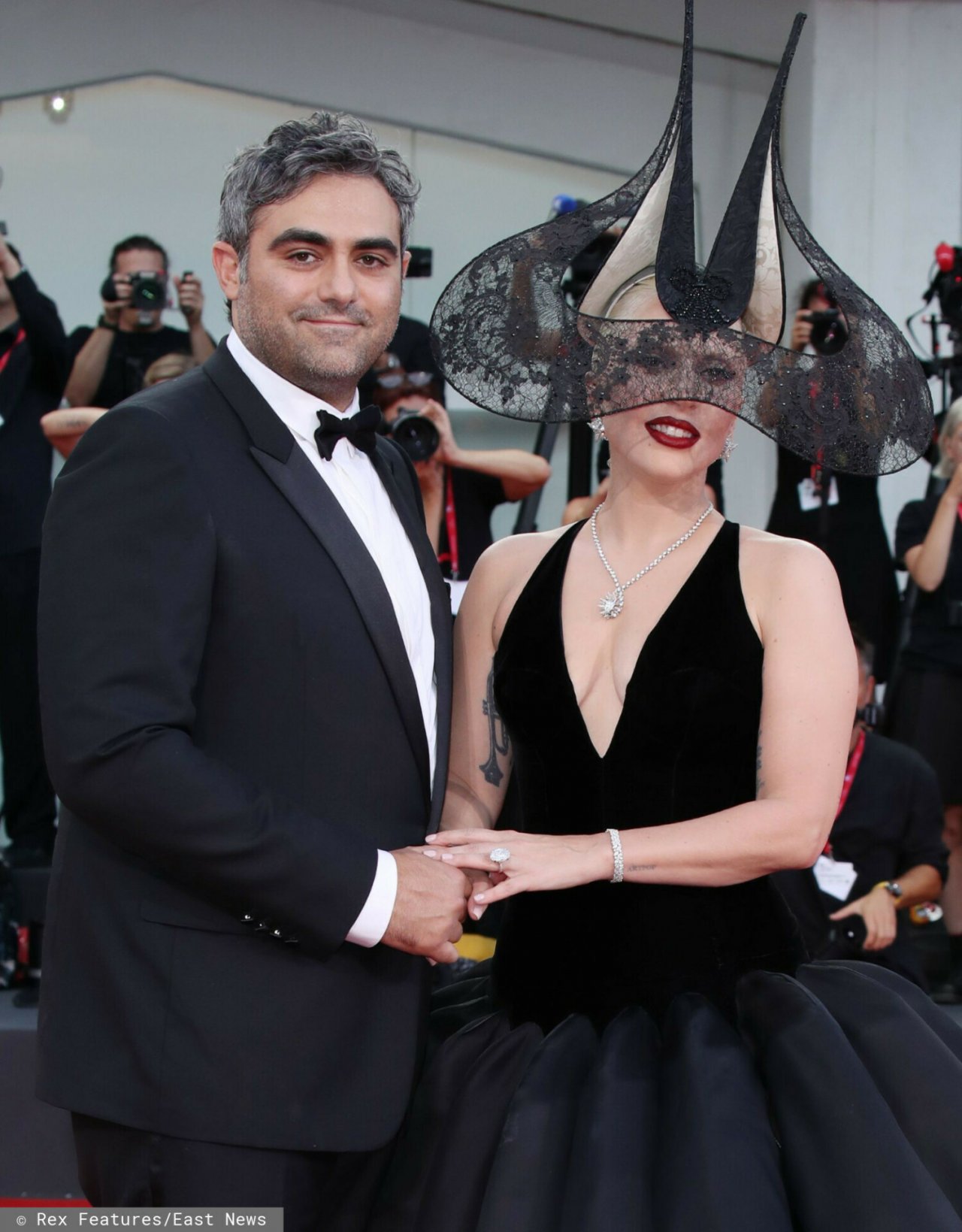 Lady Gaga i Michael Polansky na 81. festiwal filmowy w Wenecji