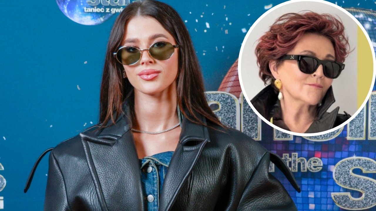 Roksana Węgiel wskoczyła w skórzaną jesionkę. Zainspirowała się Jolą od Aleksandra. Porównujemy