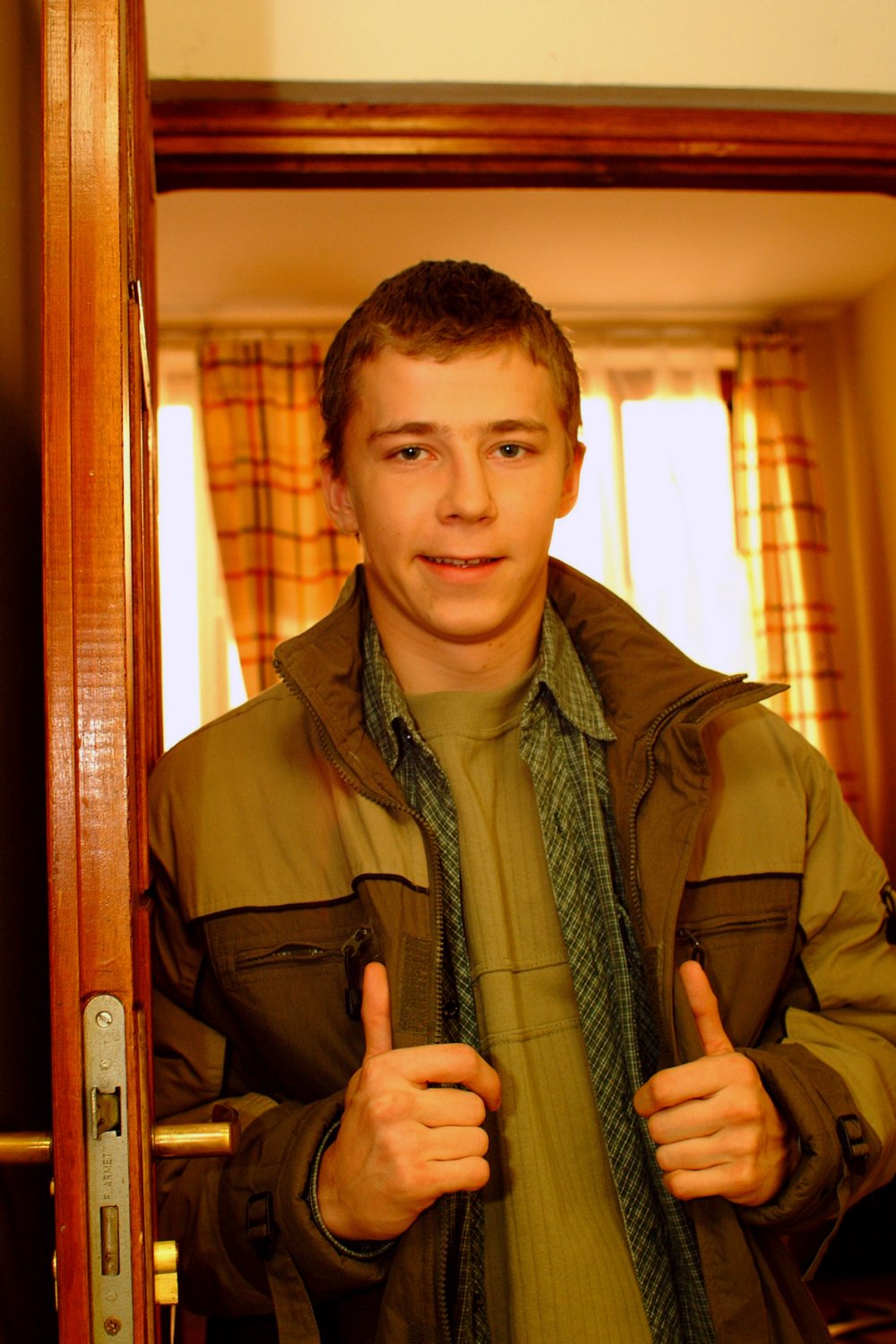 Bartosz Obuchowicz na planie "Na dobre i na złe"