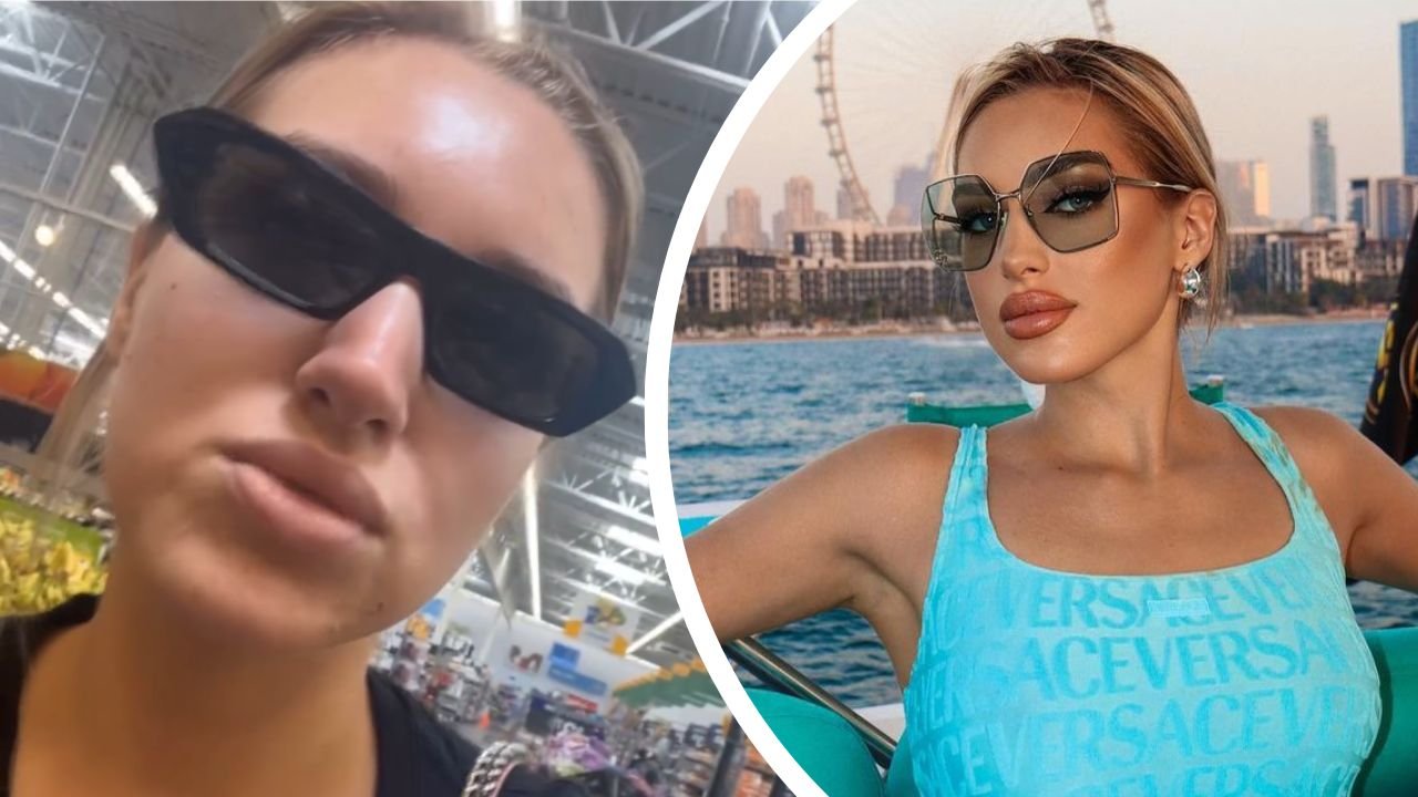 Caroline Derpieński pokazała swoje zwyczajne amerykańskie życie. Sama robi zakupy w najtańszych marketach