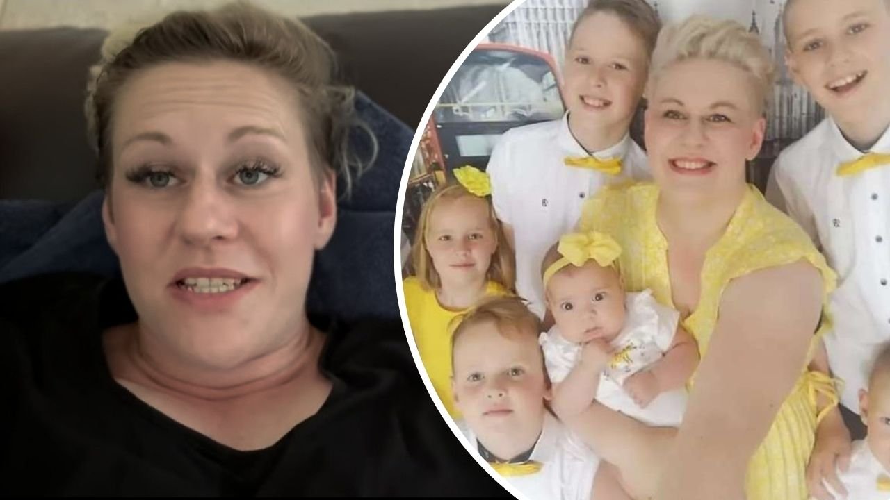 Dominika Clarke z rodziną