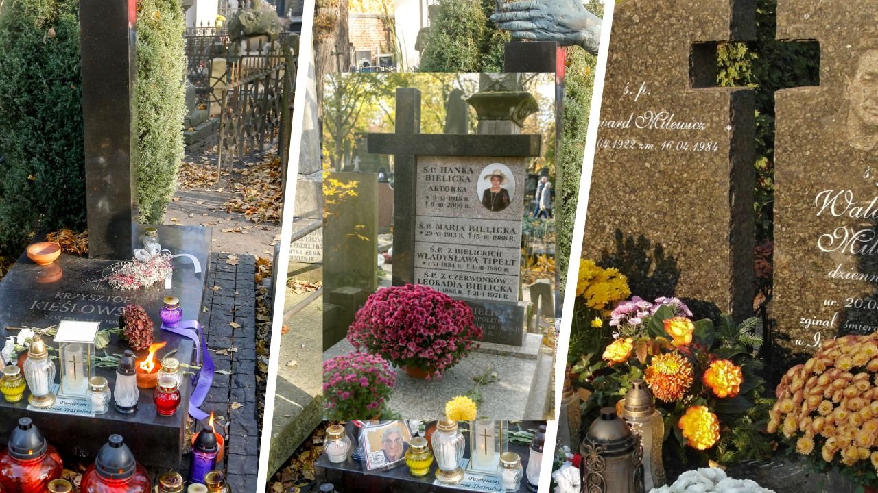 Groby polskich gwiazd. Tak wyglądają miejsca wiecznego odpoczynku sławnych ludzi, którzy odeszli