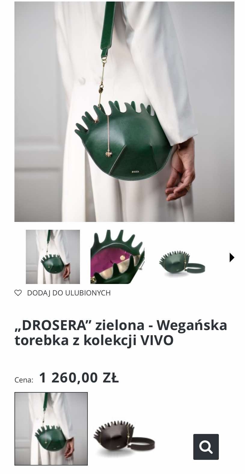 Zielona torebka, w której Anna Ibisz pojawiła się na Telekamerach 2024