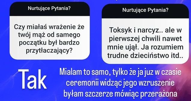 Agata, Ślub od pierwszego wejrzenia, odpowiedzi na Insta