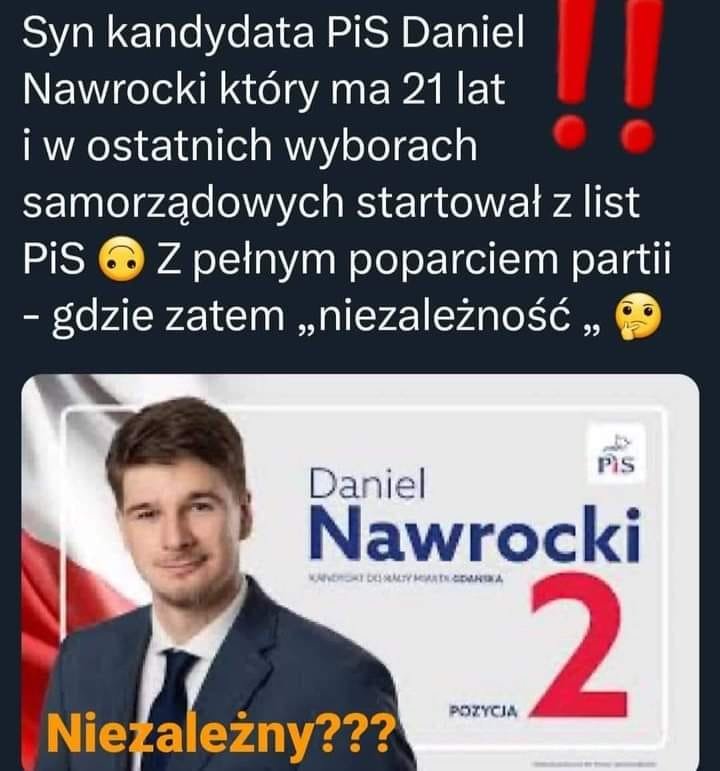 Daniel Nawrocki, memy