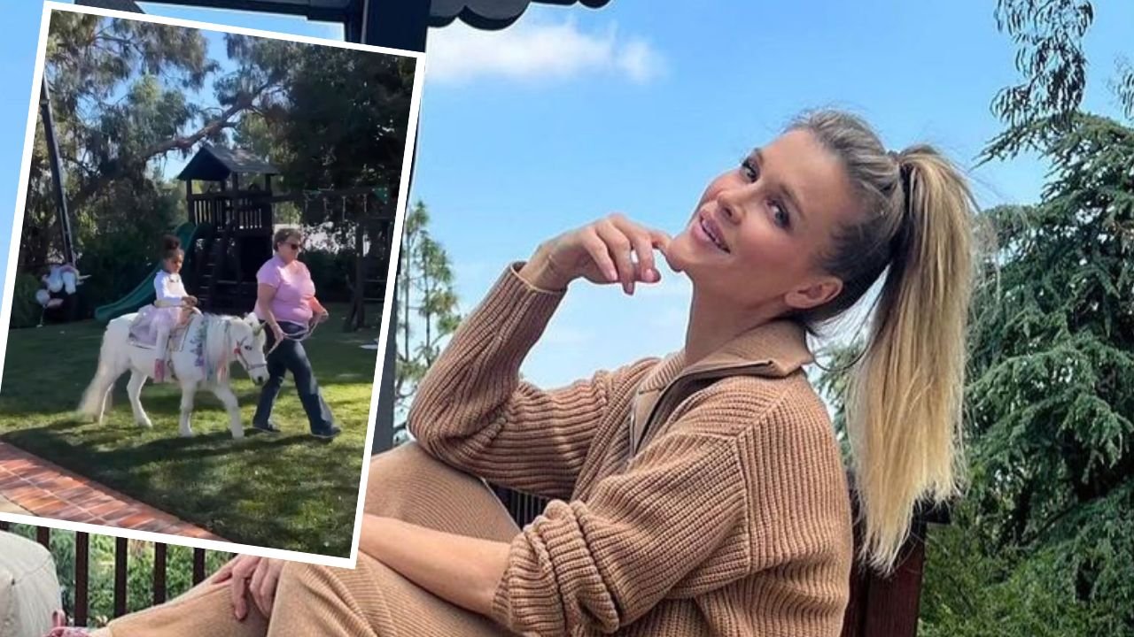 Joanna Krupa świętuje piąte urodziny córki. Był koń przebrany za jednorożca i wielki tort