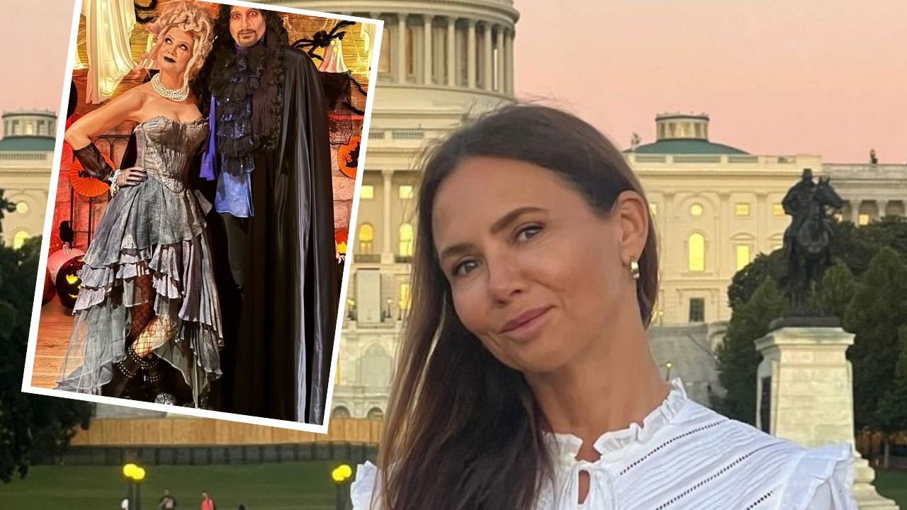 Kinga Rusin jako krwista dama. Ale to jej partner skradł show. "Wygląda tak autentycznie, jakby to nie było przebranie"