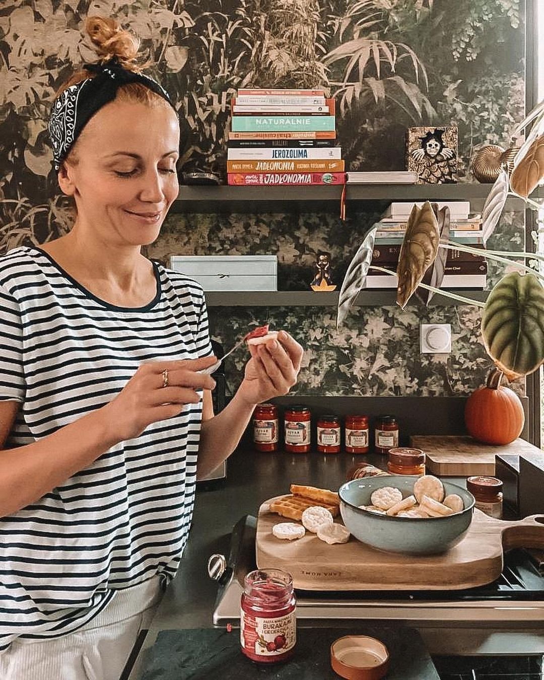 Katarzyna Zielińska w kuchni