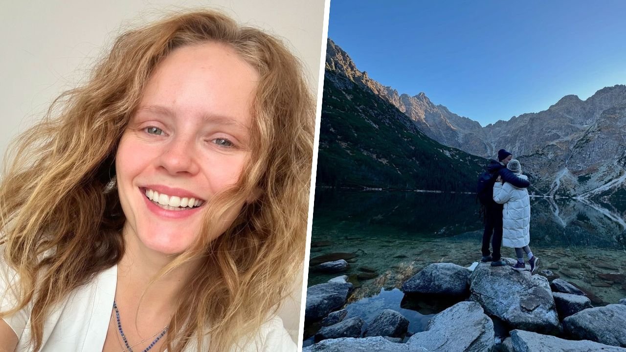 Jej poprzedni związek rozpadł się tuż przed ślubem. Teraz ciężarna Olga Kalicka znów jest szczęśliwa. Oto jej historia miłości