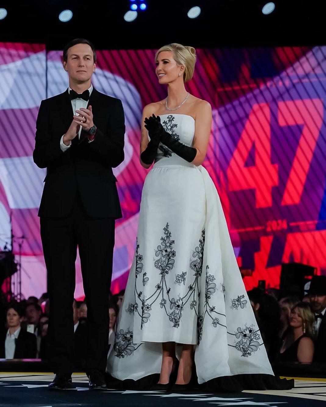 Ivanka Trump na zaprzysiężeniu Donalda Trumpa