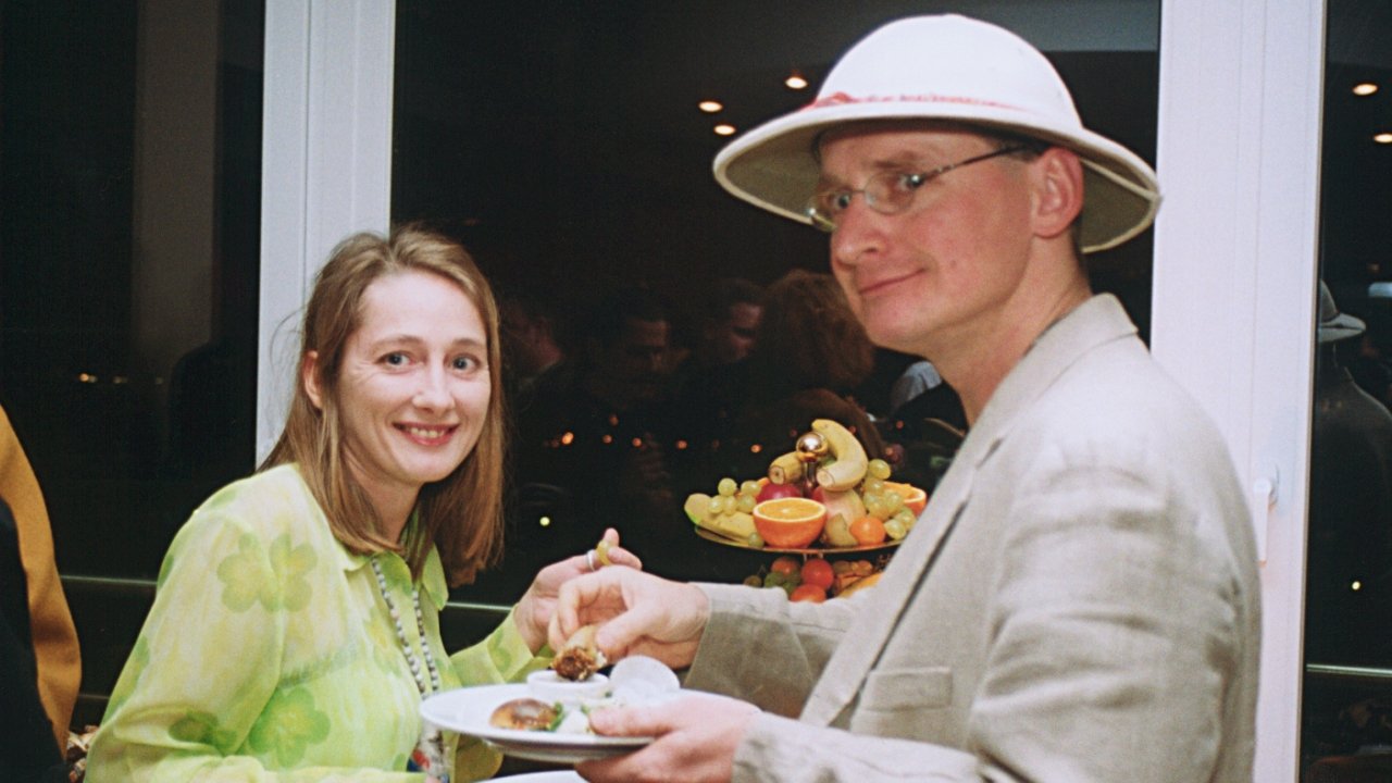 Beata Pawlikowska i Wojciech Cejrowski na archiwalnym zdjęciu