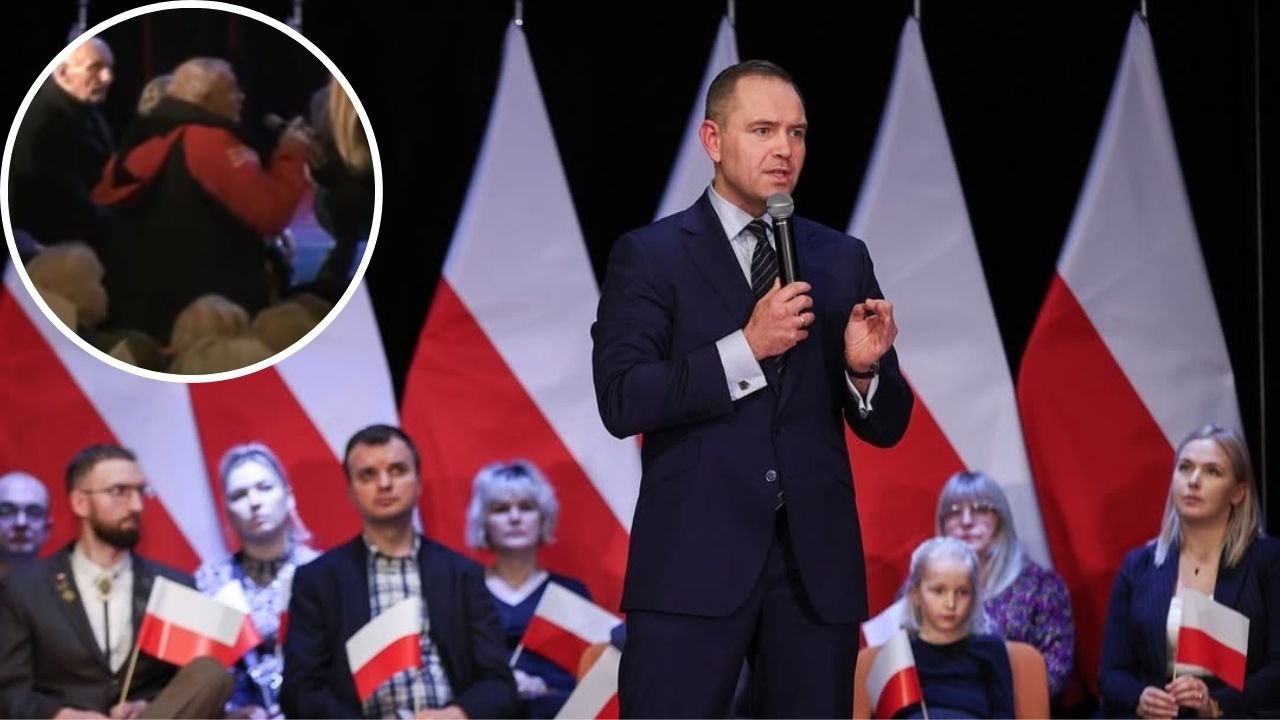 Improwizator Karol zaliczył wpadkę po pytaniu seniora na wiecu. Odparł, że jest przygotowany tylko z 2 tematów [wideo]