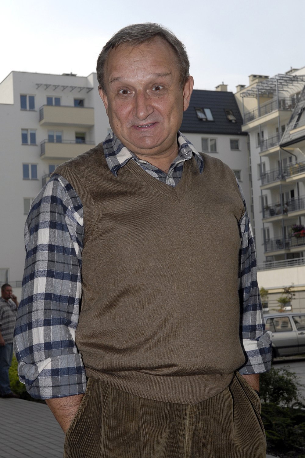 Kazimierz Kaczor na archiwalnym zdjęciu