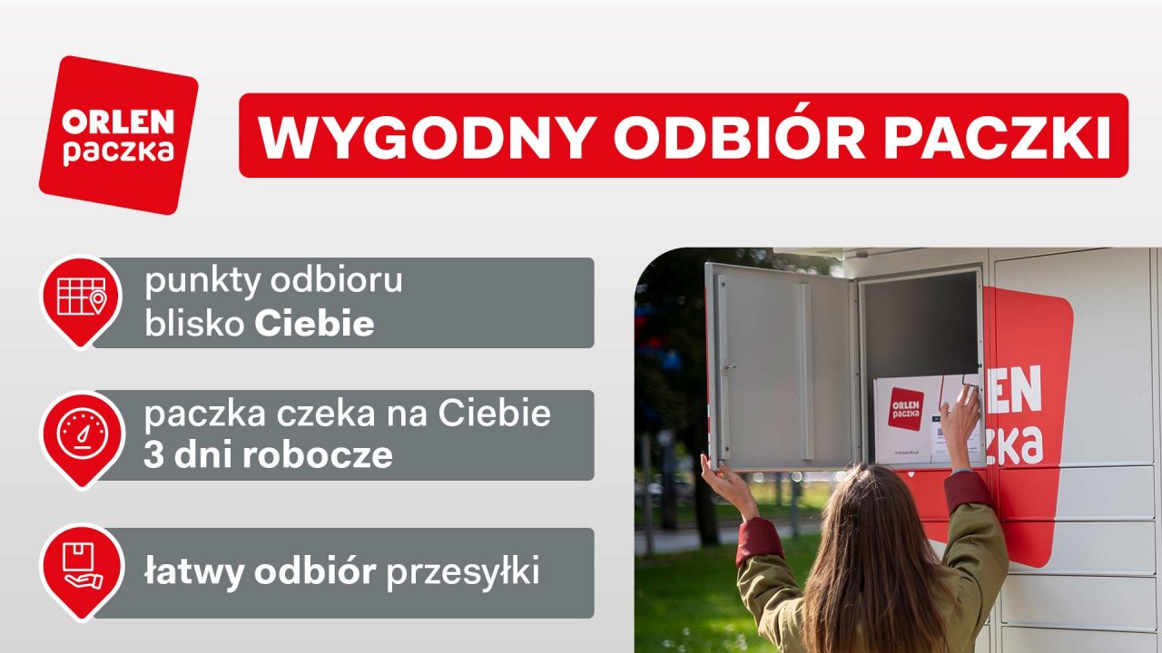 Infografika Orlen Paczka