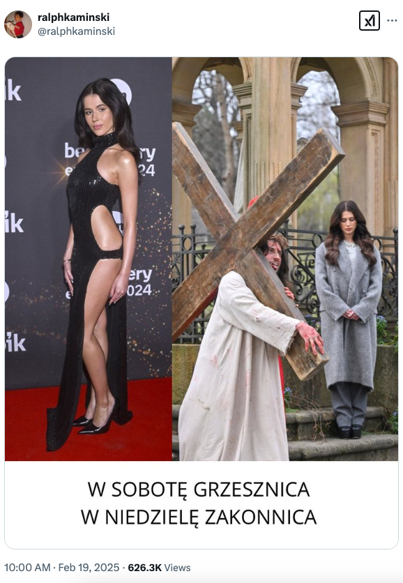 Mem Ralpha Kamińskiego o Roxie Węgiel