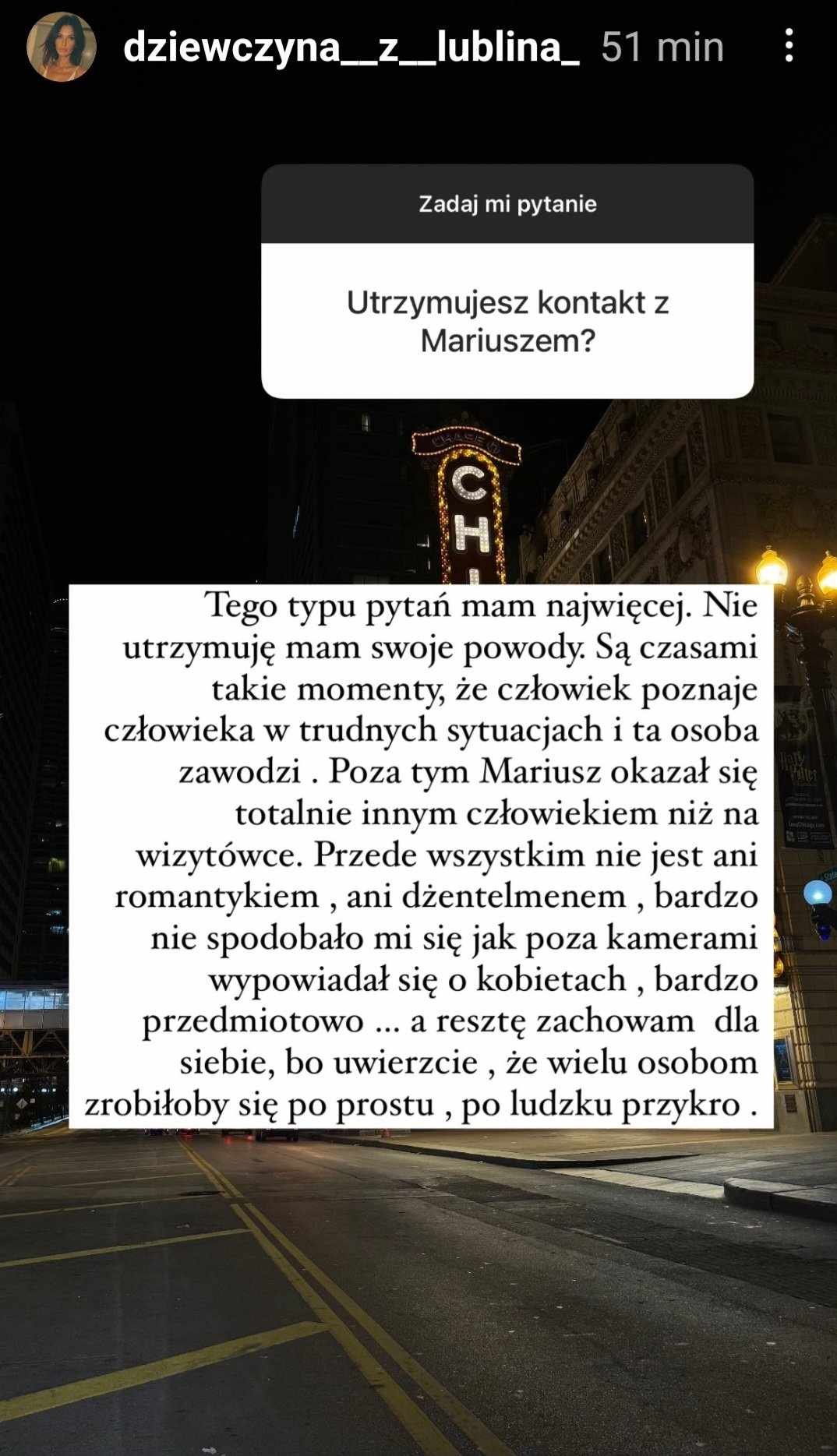 Screen Joanny z Żona dla Polaka