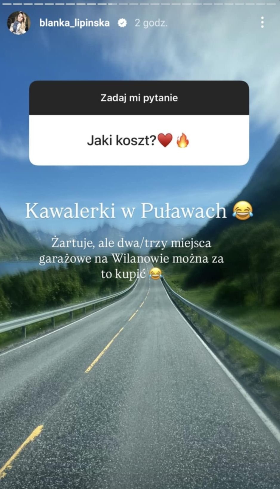 Blanka Lipińska, cena liftingu twarzy