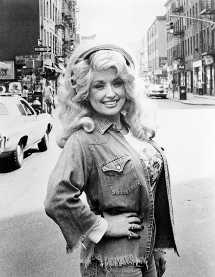 Dolly Parton na archiwalnej fotografii