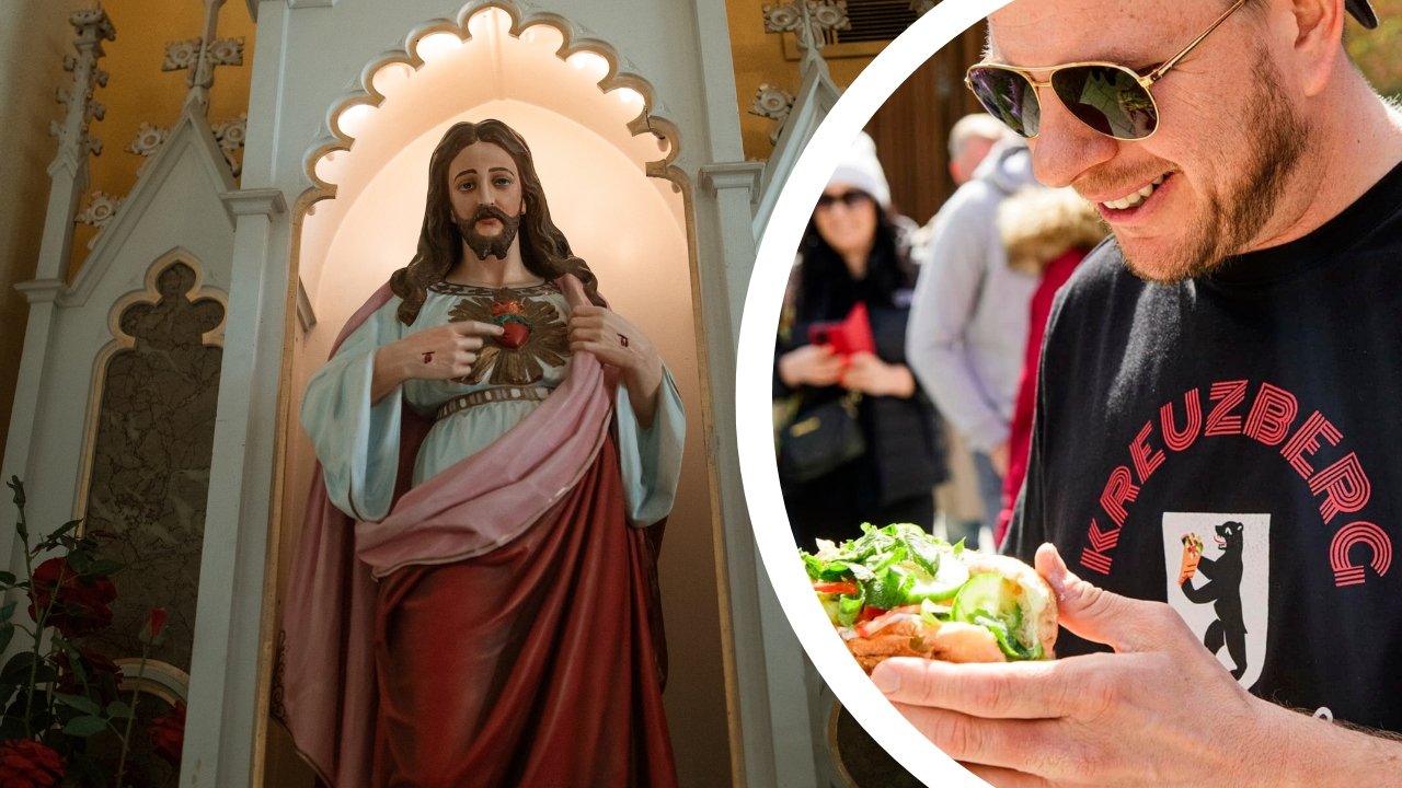 Filip od kebabów zawierzył życie opatrzności Bożej. "W tym kościółku powiedziałem, że ja już nie daję rady. Że nie mam siły. Że zawierzam wszystko tam" [wideo]