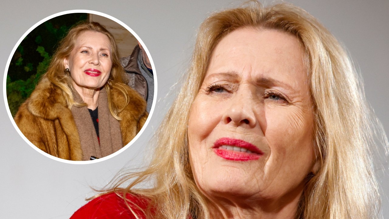 Grażyna Szapołowska wskoczyła w odważny sweterek i popędziła do kina, skrywając go pod futrem. 71-latka odmłodziła się o dwie dekady