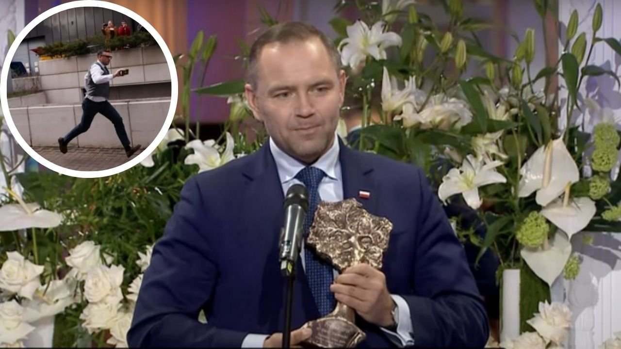 Karolek został "wybitnie" nagrodzony. Wyraz twarzy Michała Rachonia mówi wszystko [wideo i memy]