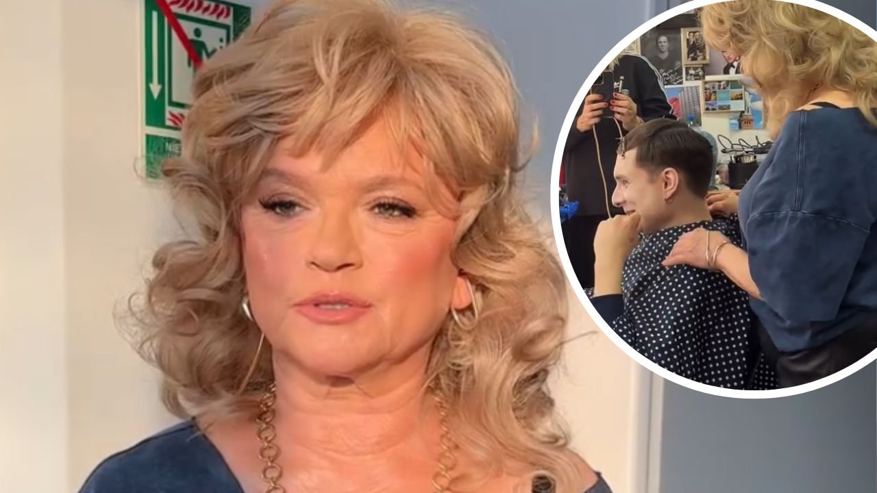 Zmysłowa Katarzyna Figura w skórzanych spodniach jak Dolly Parton. Ralph Kamiński był oczarowany gwiazdą [wideo]