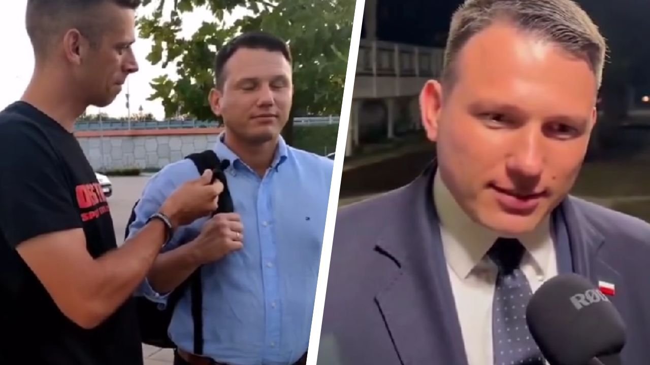Już wiadomo, dlaczego zmęczony Sławek nie lubi trudnych pytań i się zapowietrza. Śmieszne wideo hitem sieci