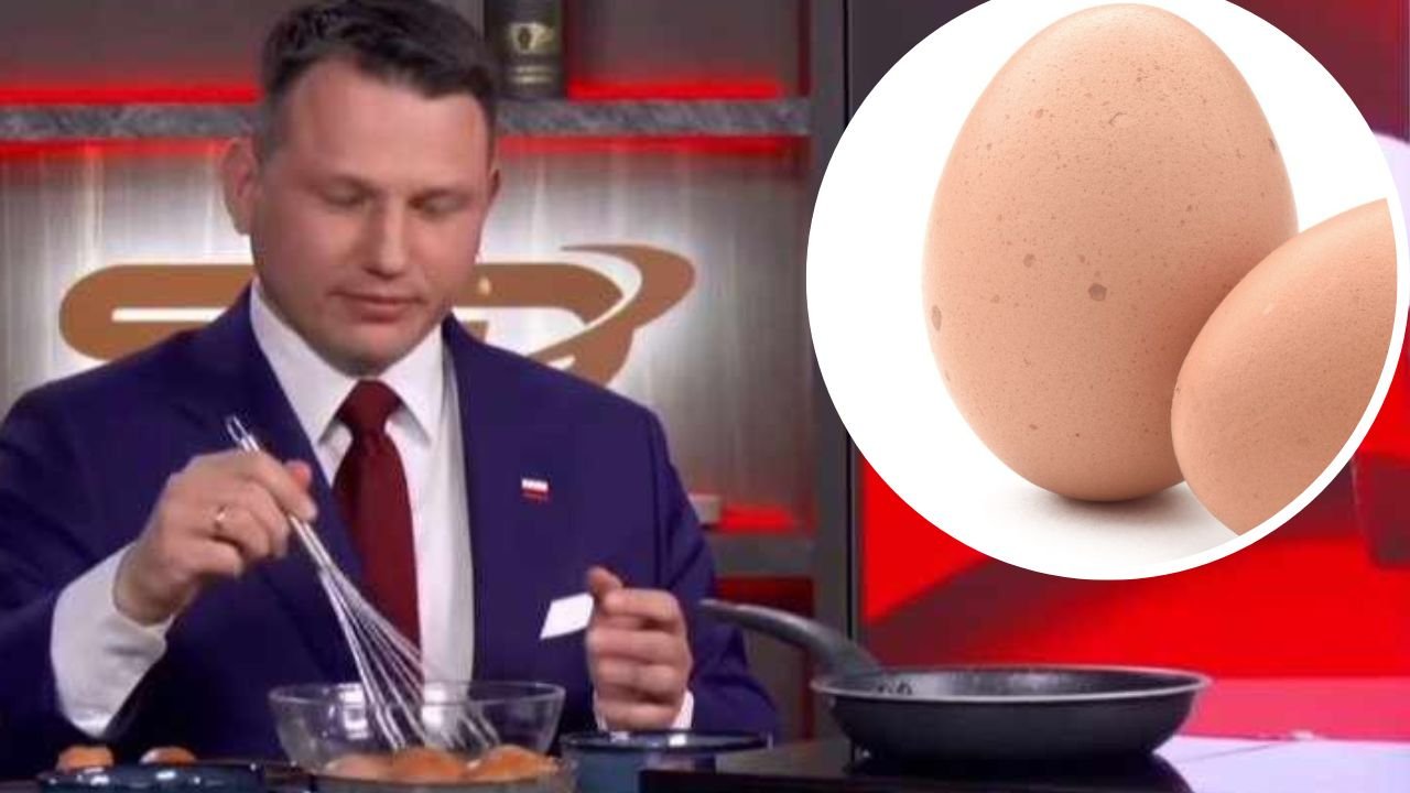 Grillujący Sławek zrobił jajecznicę na żywo w programie. Były z tego niezłe jaja [wideo i memy]
