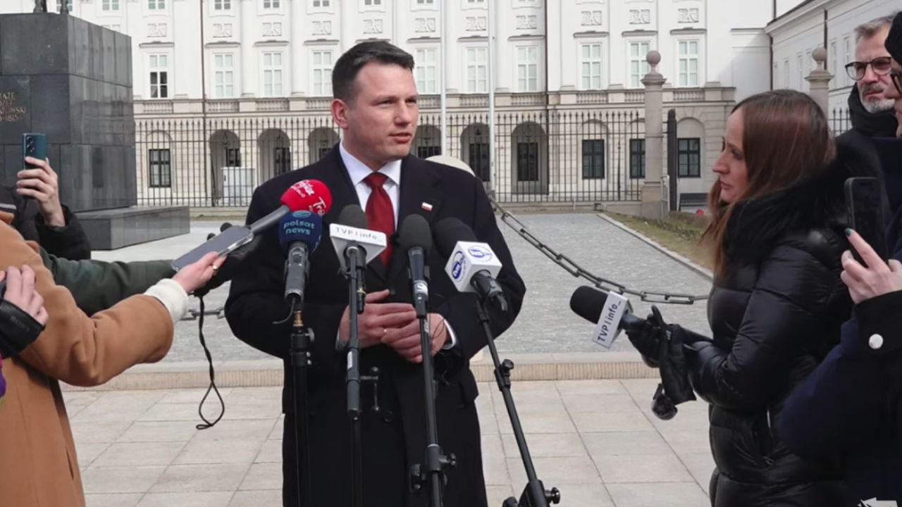 Sławek zagotował się, gdy dziennikarka zadała niewygodne pytanie: "Pani mało rozumie i to jest główny problem" [wideo]