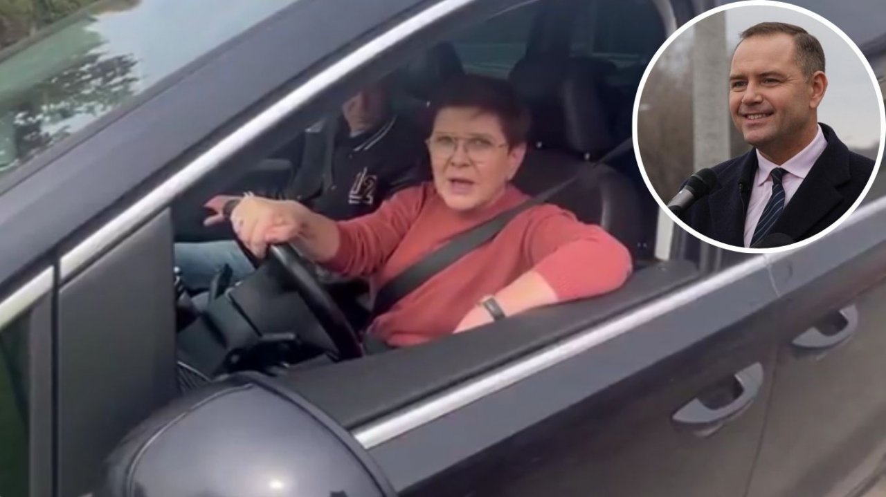 Becia wjeżdża z buta w kampanię Karola. Jeździ autem po całym kraju i namawia ludzi do wsparcia [wideo i memy]