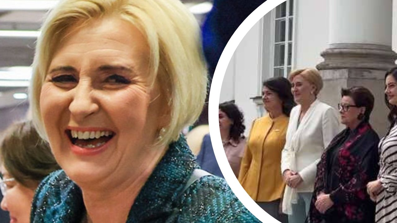 Lejdi Agata poczuła wiosnę na międzynarodowym evencie. Spośród wszystkich pierwszych żon to ona wypadła najlepiej
