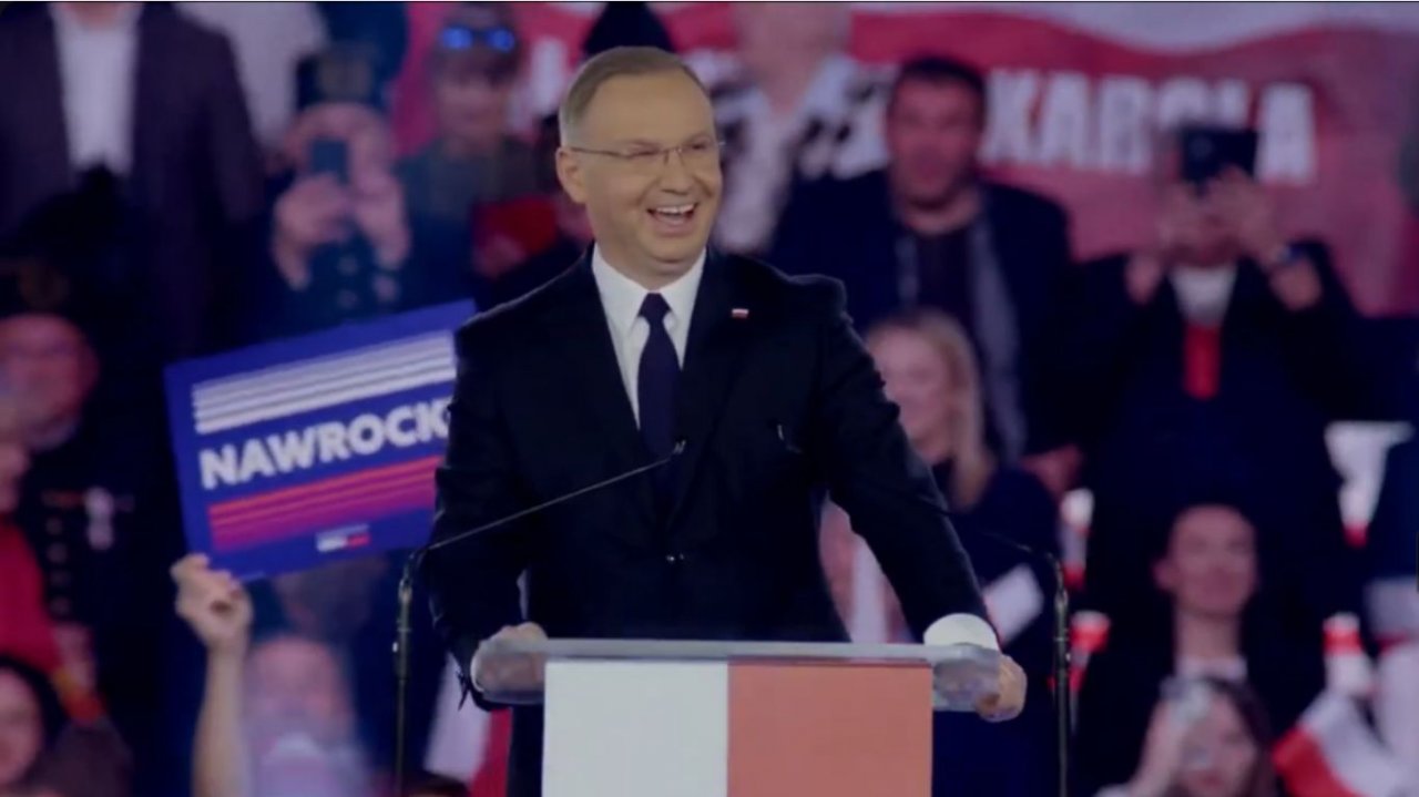 Migotek Andrzej oficjalnie wsparł Karola na jego wiecu. Wcześniej zarzekał się, że nikogo nie poprze [wideo]