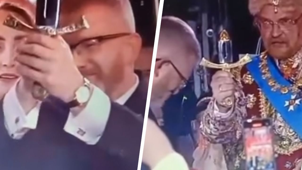 Grzegorz od gaśnicy koronował się na króla Polski [wideo i memy]