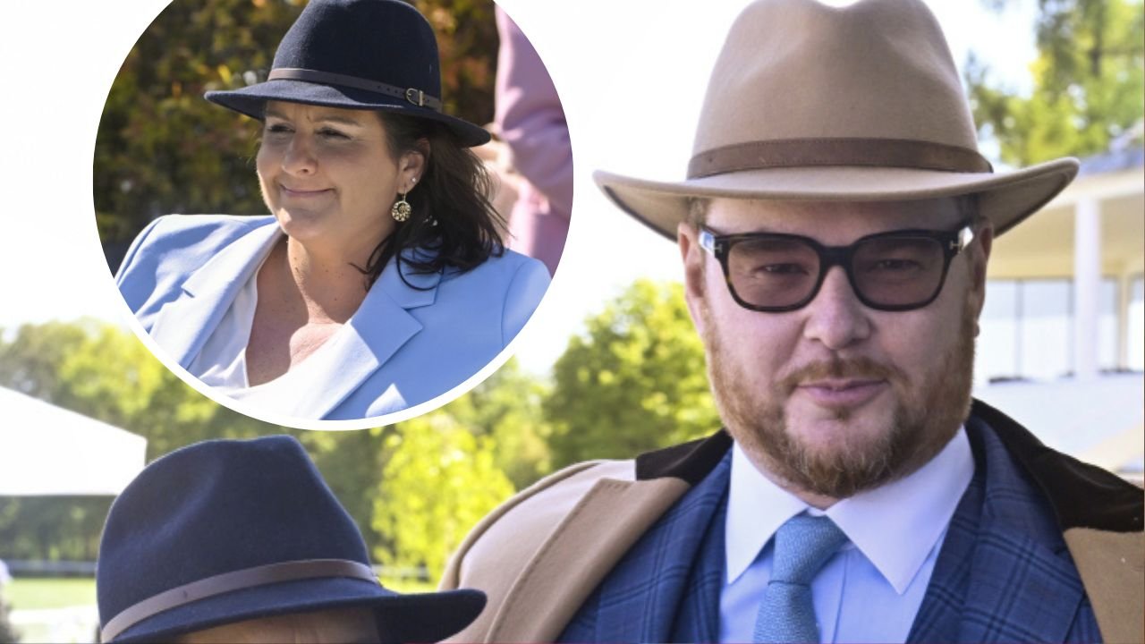 Otwarcie sezonu na Torze Służewiec: Jan Lubomirski-Lanckoroński z żoną zadali szyku