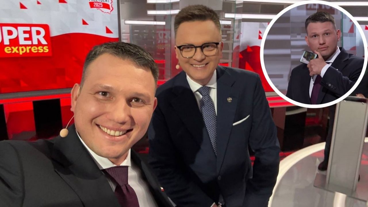 Sławek celebryta chwalił się smartfonem i zrobił selfie z Szymkiem. Popełnił przy tym spory błąd i został zakasowany [wideo i memy]