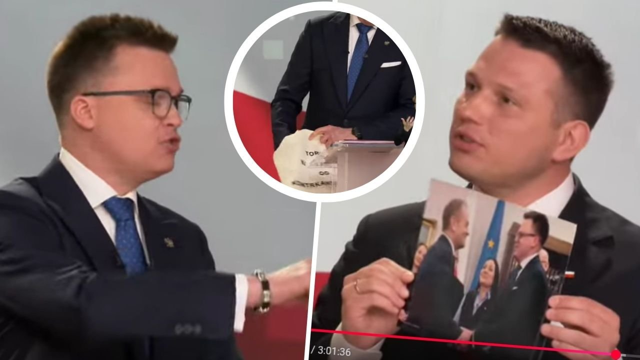 Sławek chciał dosolić Szymonowi na debacie. Gigachad pojechał po nim jak walec po świeżym asfalcie [wideo]